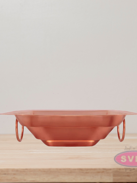 Copper Havan Kund With Handle
