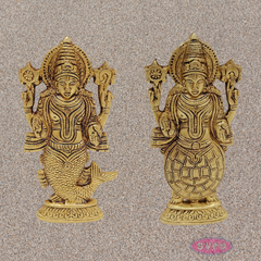 Brass Dasavatharam Set Wall Decor