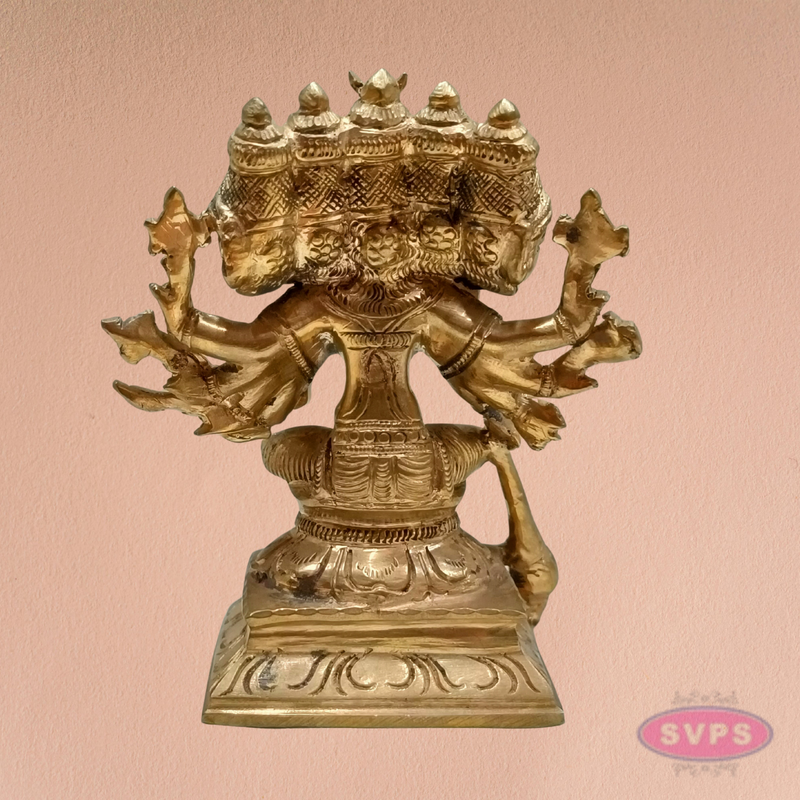 Goddess Gayatri Devi Panchaloha Idol