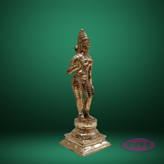 Handcrafted Panchaloha Parvathi/Sivakami Idol