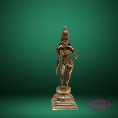 Handcrafted Panchaloha Parvathi/Sivakami Idol