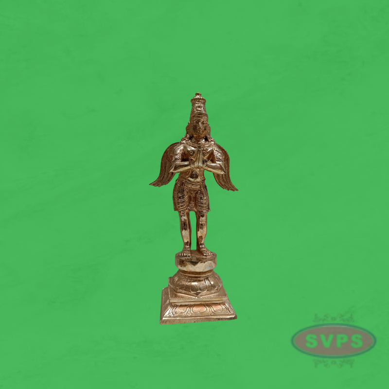 Handmade Panchaloha Garudan Idol / 10 Inches