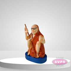 Kanchi Maha Periyava Statue For Pooja Room / Living Room / Office / Gifting Decorative Showpiece