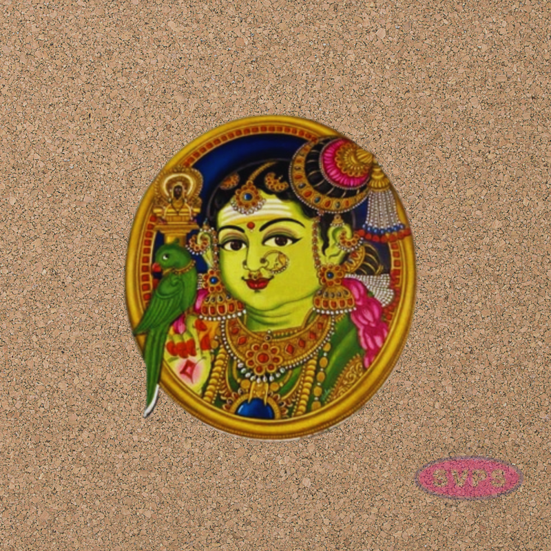 Fridge Magnet Meenakshi