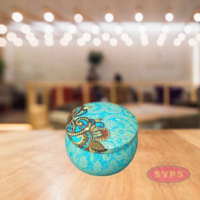 Multi Purpose Round Shape Tin Box / Gift Box