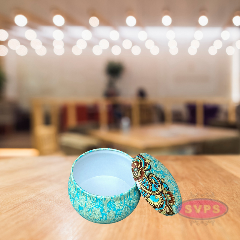 Multi Purpose Round Shape Tin Box / Gift Box