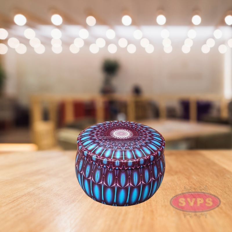 Multi Purpose Round Shape Tin Box / Gift Box