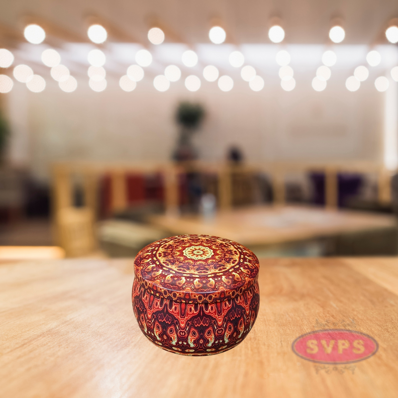 Multi Purpose Round Shape Tin Box / Gift Box