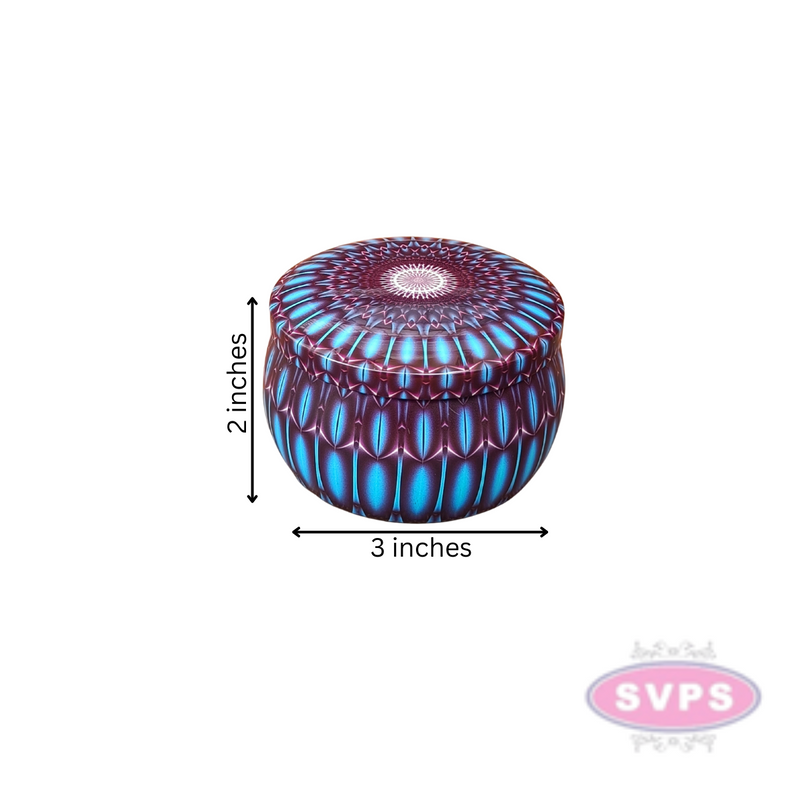 Multi Purpose Round Shape Tin Box / Gift Box