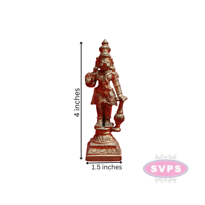 Panchalogam Hanuman Statue /4 Inches