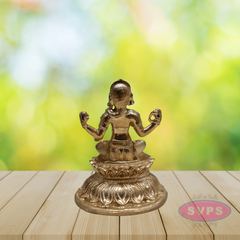 Panchaloha Bala Thirpura Sundari Statue / 4 Inches