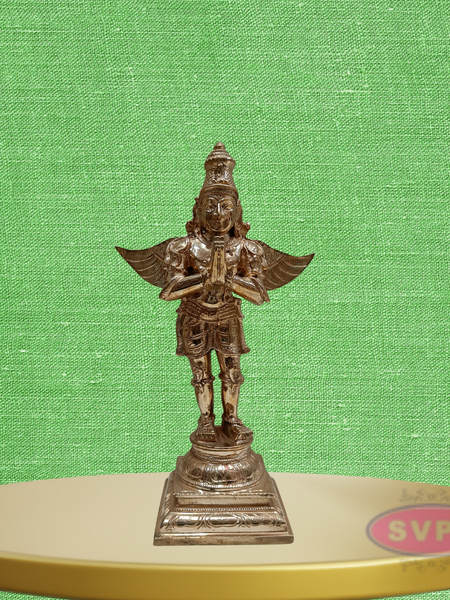 Panchaloha Garuda Dev standing With Namsakar Pose