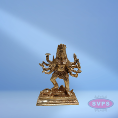 Panchaloha Kali Mata Standing  idol / 4 Inches