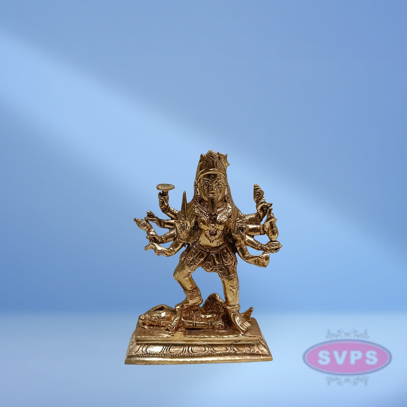 Panchaloha Kali Mata Standing  idol / 4 Inches