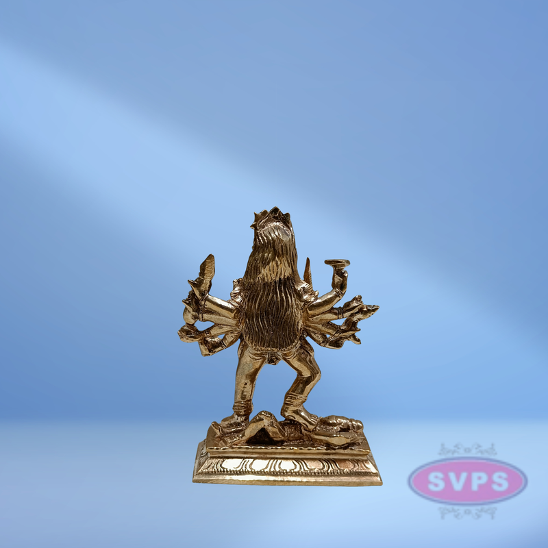 Panchaloha Kali Mata Standing  idol / 4 Inches