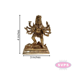 Panchaloha Kali Mata Standing  idol / 4 Inches