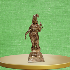 Panchaloha Kothai Andal Statue / 12.5 inches