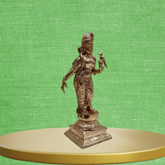 Panchaloha Kothai Andal Statue / 12.5 inches