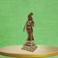 Panchaloha Kothai Andal Statue / 12.5 inches
