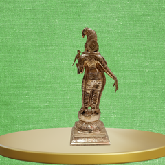 Panchaloha Kothai Andal Statue / 12.5 inches