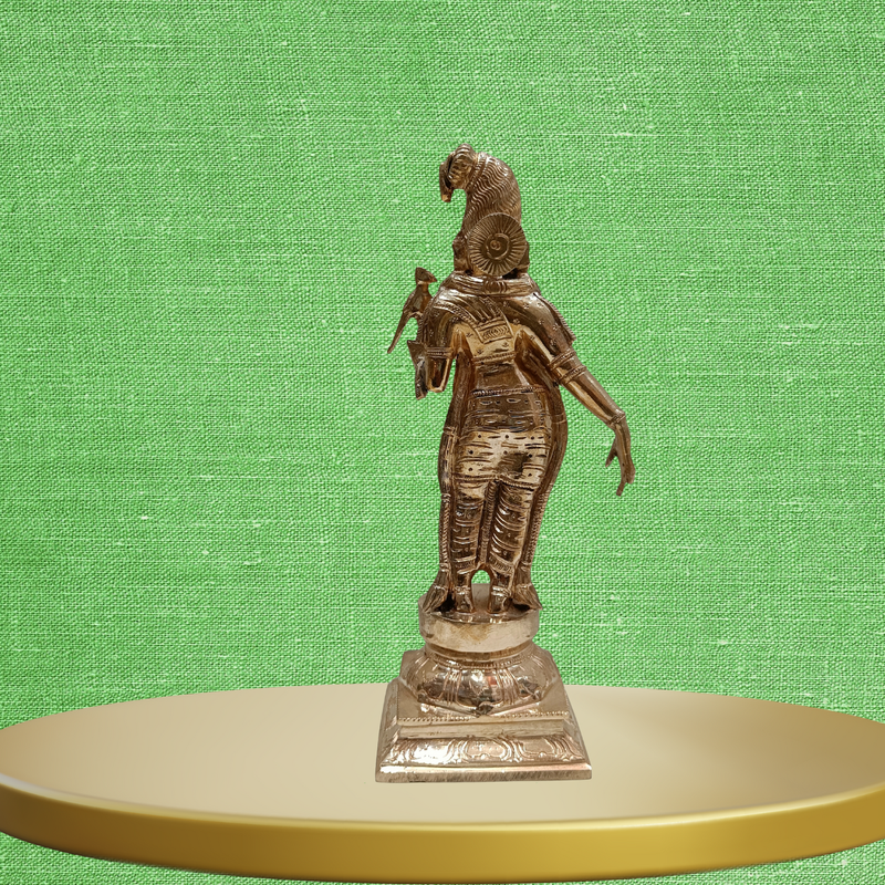 Panchaloha Kothai Andal Statue / 12.5 inches