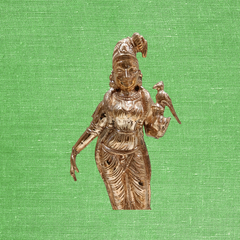 Panchaloha Kothai Andal Statue / 12.5 inches