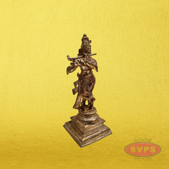 Panchaloha Krishna standing With Playing Flute Idol