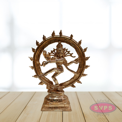 Panchaloha Natarajar Statue / 10 Inches