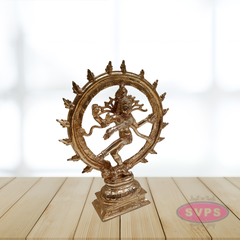 Panchaloha Natarajar Statue / 10 Inches