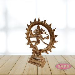 Panchaloha Natarajar Statue / 10 Inches