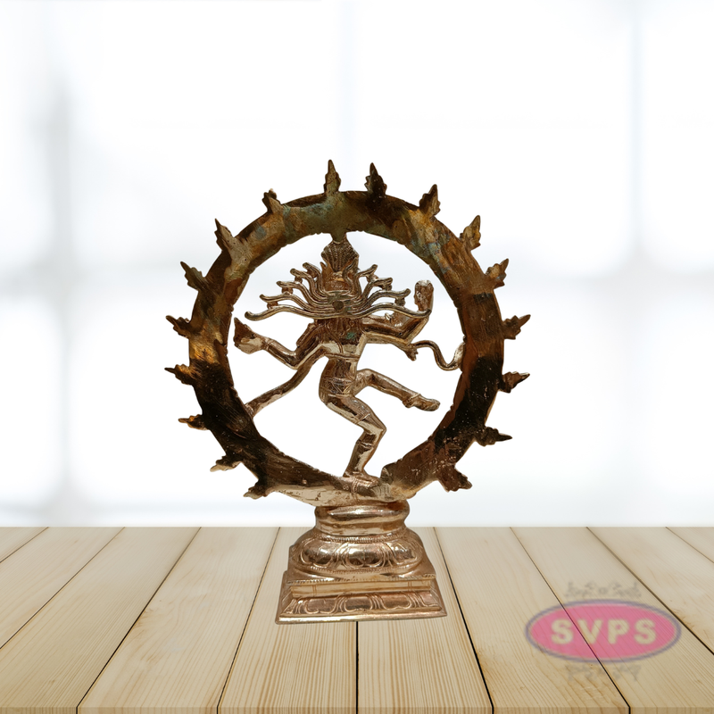 Panchaloha Natarajar Statue / 10 Inches