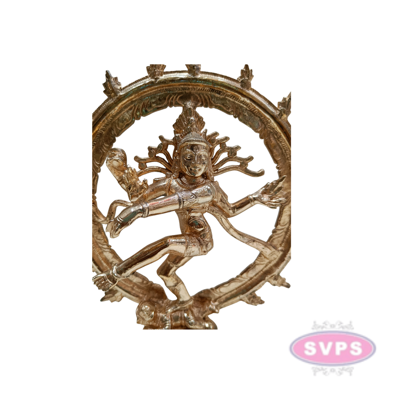 Panchaloha Natarajar Statue / 10 Inches