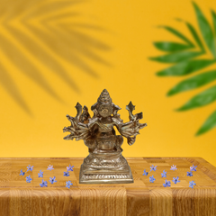 Panchaloha Ucchista Ganesha Statue