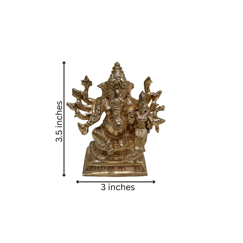 Panchaloha Ucchista Ganesha Statue