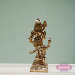 Panchaloham Bala Murugan With Peacock Idol / 6.5 inches