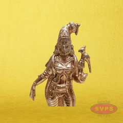 Panchaloham Devi Andal Holding a Parrot