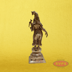 Panchaloham Devi Andal Holding a Parrot