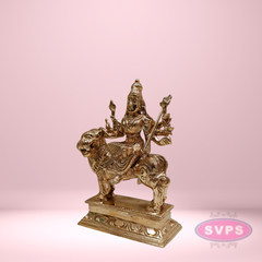 Panchaloham Durga Devi On Lion