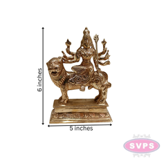 Panchaloham Durga Devi On Lion