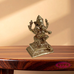 Panchaloham Ganesha Sitting Idol