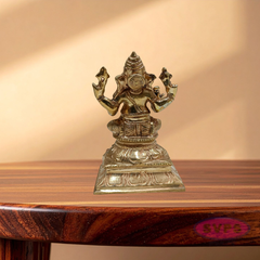 Panchaloham Ganesha Sitting Idol