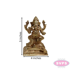 Panchaloham Ganesha Sitting Idol