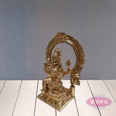 Panchaloham Kamatchi Amman With Arch / 6 Inches