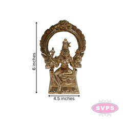 Panchaloham Kamatchi Amman With Arch / 6 Inches