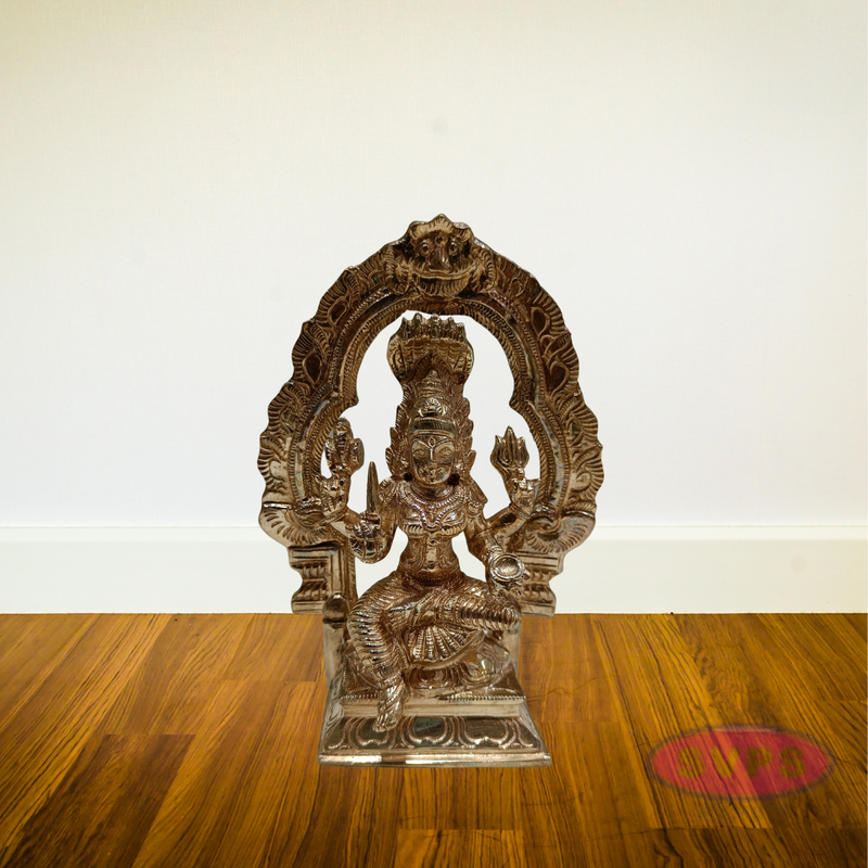 Panchaloham Karu Mariamman With Arch / 6 Inches