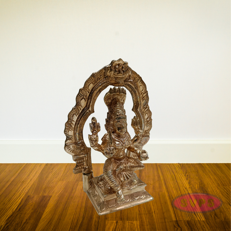 Panchaloham Karu Mariamman With Arch / 6 Inches