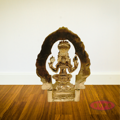 Panchaloham Karu Mariamman With Arch / 6 Inches
