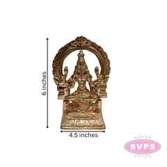 Panchaloham Lakshmi With Arch / 6 Inches