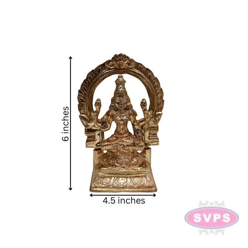 Panchaloham Lakshmi With Arch / 6 Inches