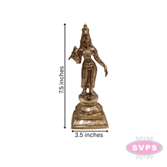 Panchaloham Madurai Meenakshi Amman Idol